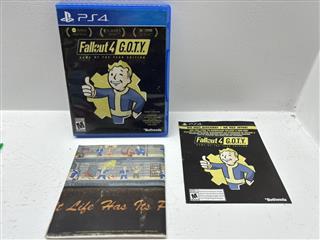 Fallout 4 Game of the Year Edition GOTY PlayStation 4 PS4 Complete Map USED DLC